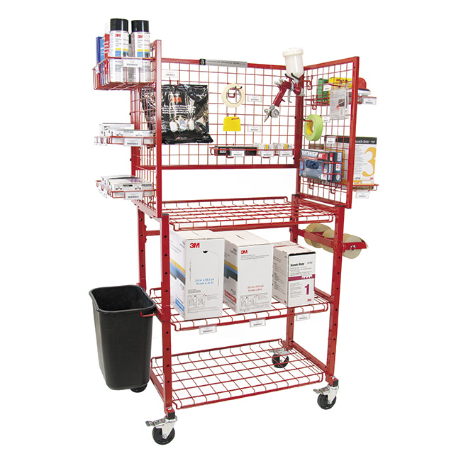 MEEDEN 3-Tier Storage Art Cart/Trolley-W13 - MEEDEN Art