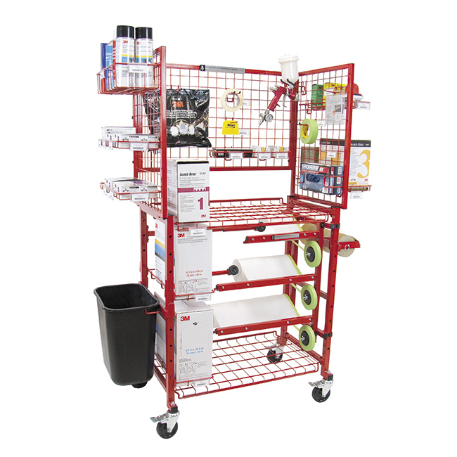 MEEDEN 3-Tier Storage Art Cart/Trolley-W13 - MEEDEN Art